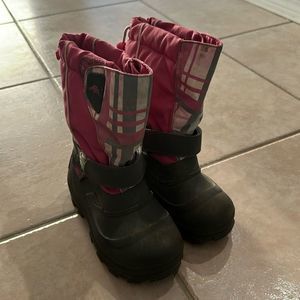 Kids snow boots tundra, size 2